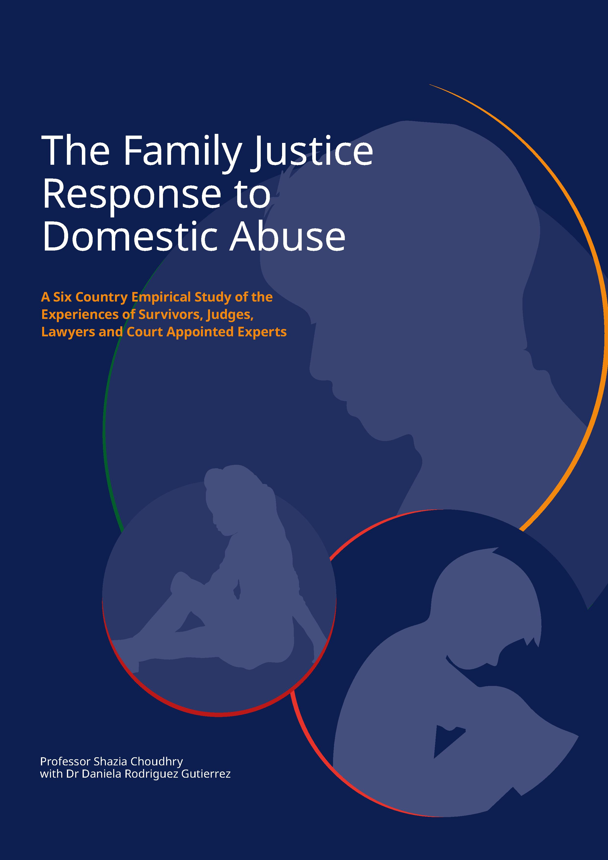 report cover: The family justice response to domestic abuse