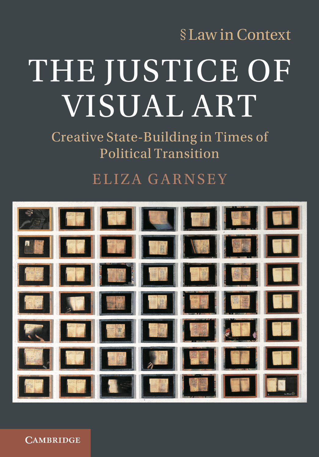Cover of the book 'The Justice of Visual Art'.