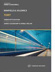 Winfield and Jolowicz on Tort - book cover