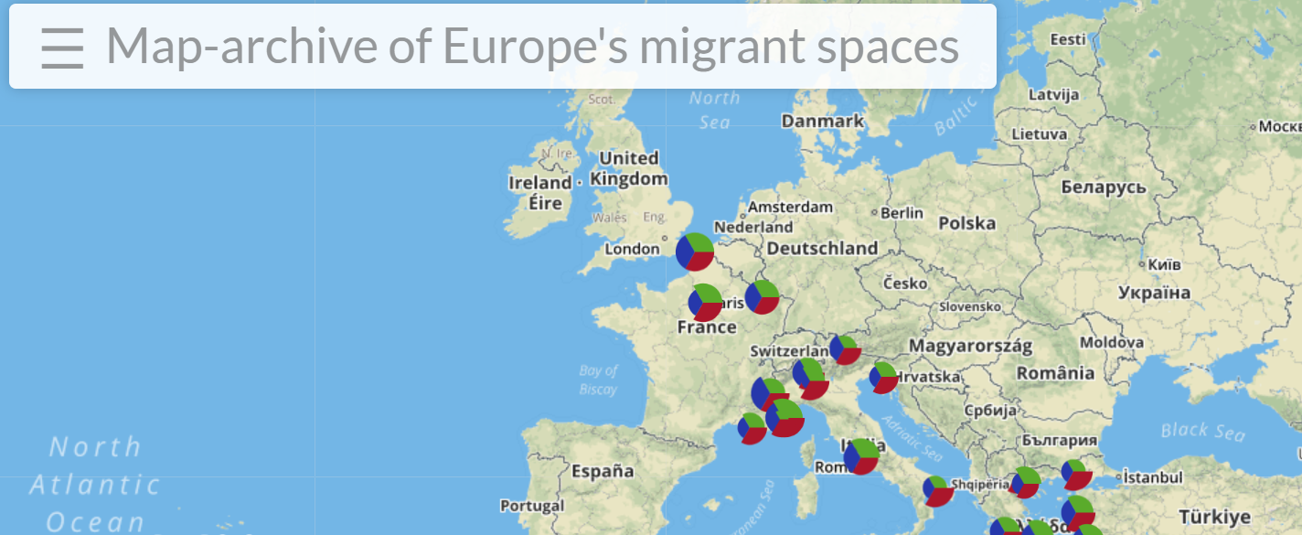 Towards A Genealogy Of Europe S Migrant Spaces A Map Archive Of Border Zones Oxford Law Faculty